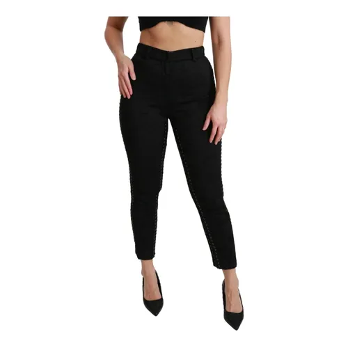 Trousers > Slim-fit Trousers - - Dolce & Gabbana - Modalova