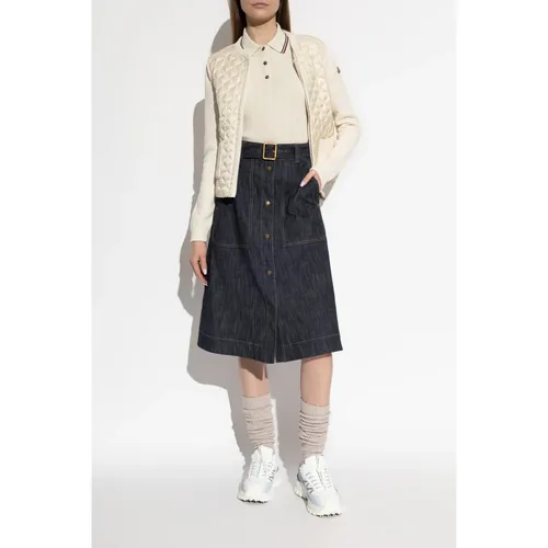 Skirts > Denim Skirts - - Moncler - Modalova