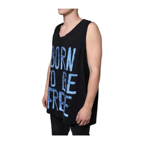 Tops > Sleeveless Tops - - Dolce & Gabbana - Modalova