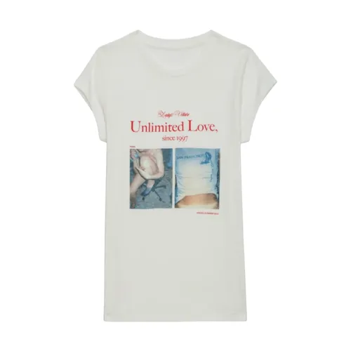 Tops > T-Shirts - - Zadig & Voltaire - Modalova