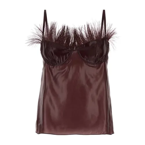 Tops > Sleeveless Tops - - Ferragamo - Modalova