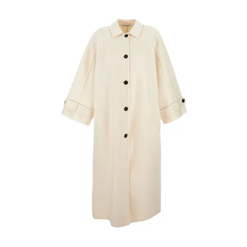 Coats > Single-Breasted Coats - - Stefano Mortari - Modalova