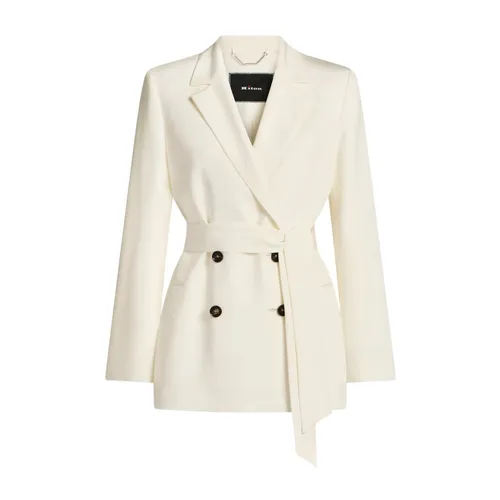 Kiton - Jackets > Blazers - White - Kiton - Modalova