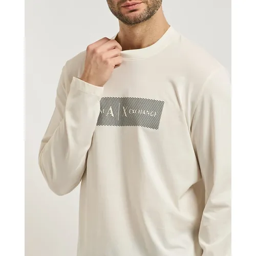 Tops > Long Sleeve Tops - - Armani Exchange - Modalova
