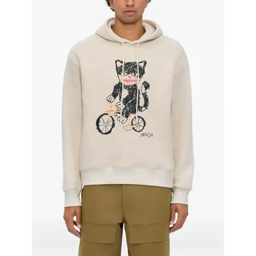 Sweatshirts & Hoodies > Hoodies - - Msgm - Modalova