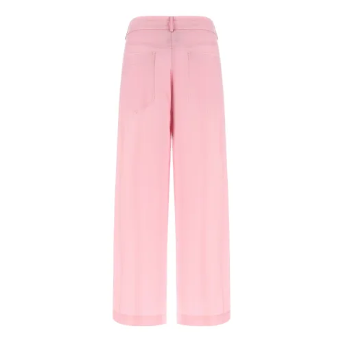 Trousers > Wide Trousers - - Nude - Modalova