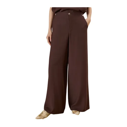 Trousers > Wide Trousers - - Souvenir - Modalova