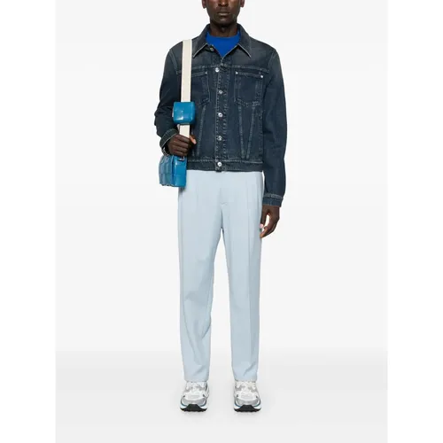 Jackets > Denim Jackets - - Lanvin - Modalova