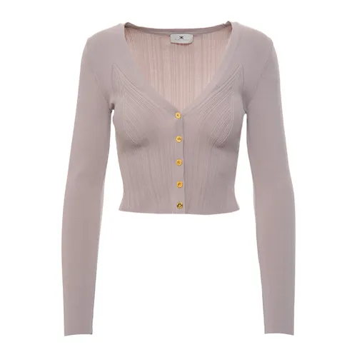 Knitwear > Cardigans - - Elisabetta Franchi - Modalova