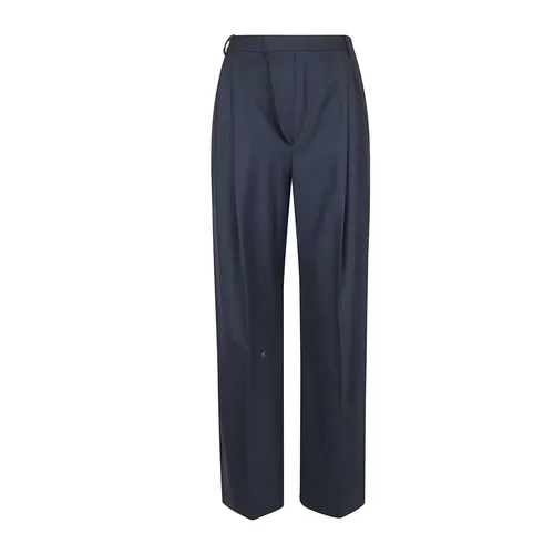Trousers > Wide Trousers - - Victoria Beckham - Modalova