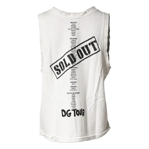 Tops > Sleeveless Tops - - Dolce & Gabbana - Modalova