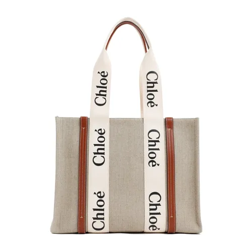 Chloé - Bags > Tote Bags - Beige - Chloé - Modalova
