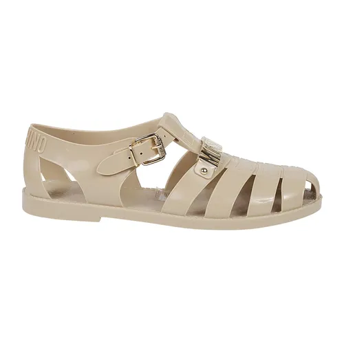 Shoes > Sandals > Flat Sandals - - Moschino - Modalova