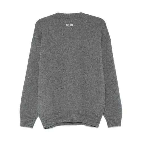 Knitwear > Round-neck Knitwear - - Msgm - Modalova