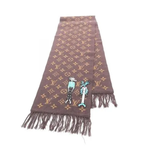 Pre-owned > Pre-owned Accessories > Pre-owned Scarves - - Louis Vuitton Vintage - Modalova