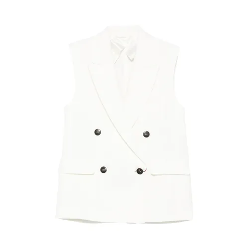 Jackets > Vests - - Max Mara Studio - Modalova