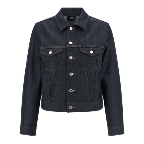 Jackets > Denim Jackets - - A.p.c. - Modalova