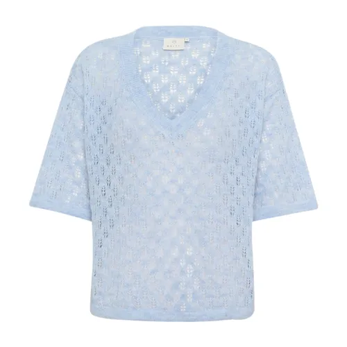 Knitwear > V-neck Knitwear - - Kaffe - Modalova