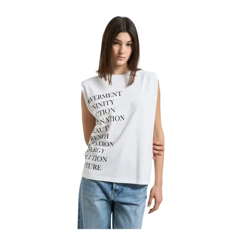 Tops > Sleeveless Tops - - Elisabetta Franchi - Modalova