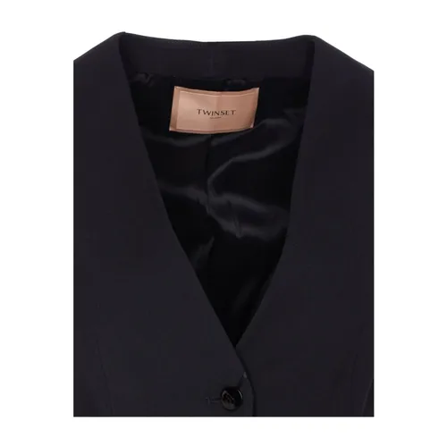Twinset - Jackets > Vests - Black - Twinset - Modalova