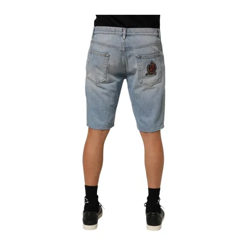 Shorts > Denim Shorts - - Dolce & Gabbana - Modalova
