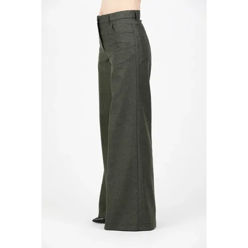 Trousers > Wide Trousers - - Aspesi - Modalova