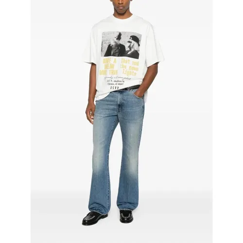 Agolde - Tops > T-Shirts - White - Agolde - Modalova