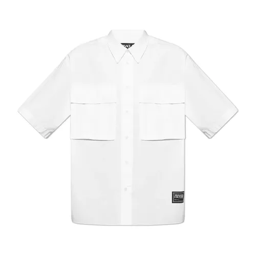 Shirts > Short Sleeve Shirts - - Versace Jeans Couture - Modalova