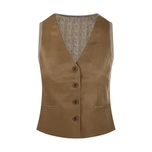 Jackets > Vests - - Max Mara - Modalova