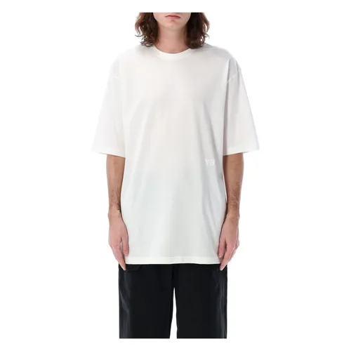 Y-3 - Tops > T-Shirts - White - Y-3 - Modalova