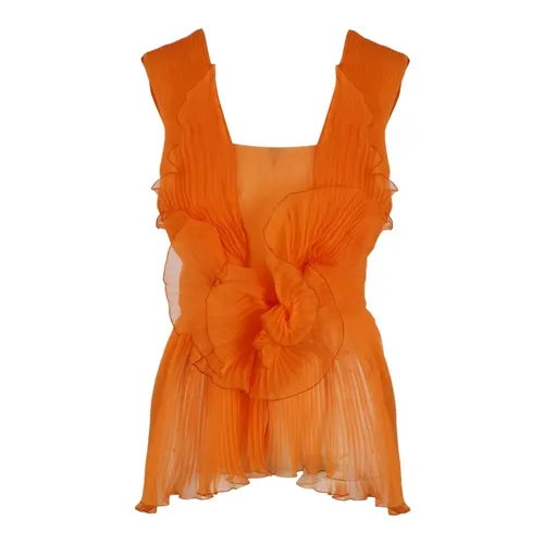 Tops > Sleeveless Tops - - Alberta Ferretti - Modalova