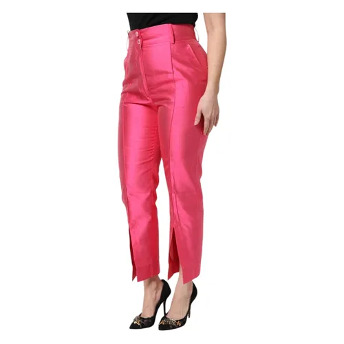 Trousers > Slim-fit Trousers - - Dolce & Gabbana - Modalova