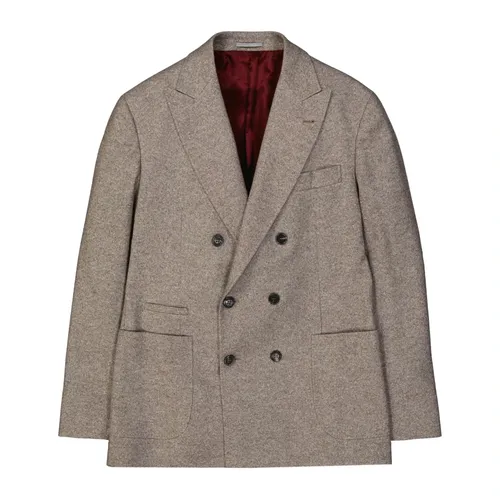 Jackets > Blazers - - Brunello Cucinelli - Modalova