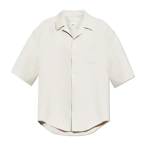 Shirts > Short Sleeve Shirts - - Ami Paris - Modalova
