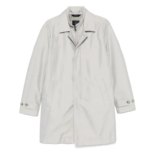 Fay - Coats > Parkas - Gray - Fay - Modalova