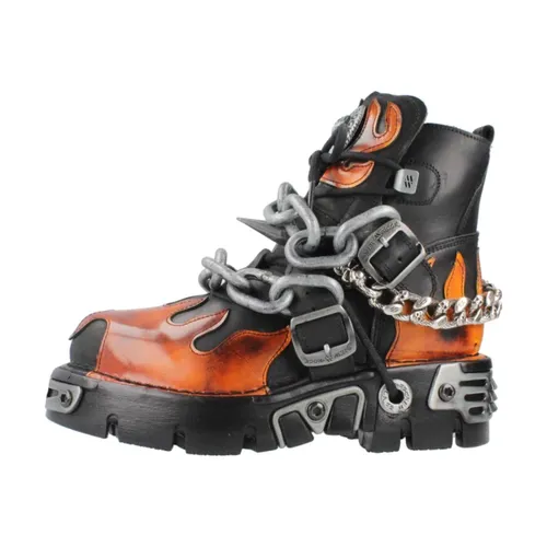 Shoes > Boots > Lace-up Boots - - New Rock - Modalova