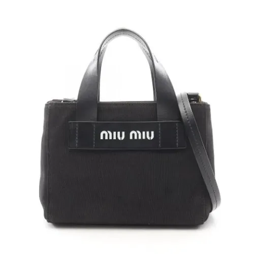 Pre-owned > Pre-owned Bags > Pre-owned Tote Bags - - Miu Miu Pre-owned - Modalova