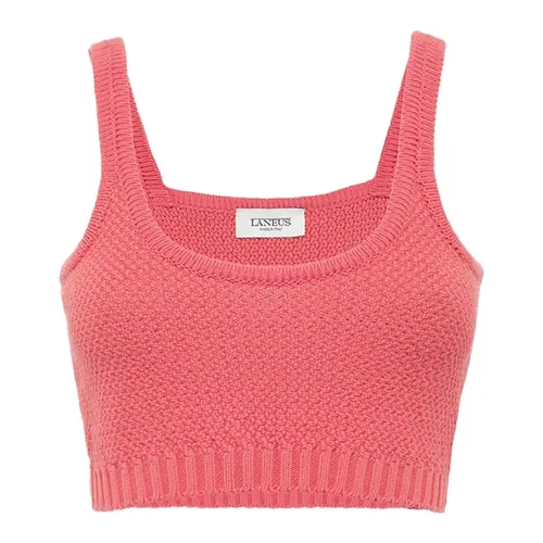 Tops > Sleeveless Tops - - Laneus - Modalova