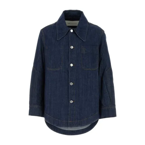Jackets > Denim Jackets - - Ami Paris - Modalova