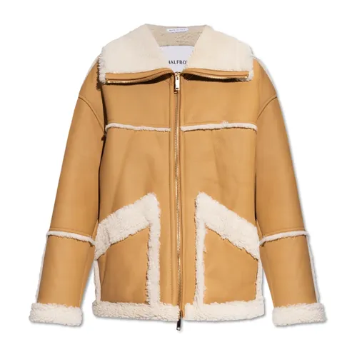 Jackets > Faux Fur & Shearling Jackets - - Halfboy - Modalova