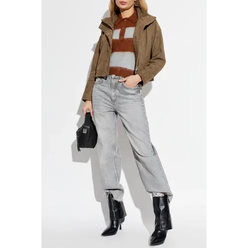 Jackets > Leather Jackets - - AllSaints - Modalova