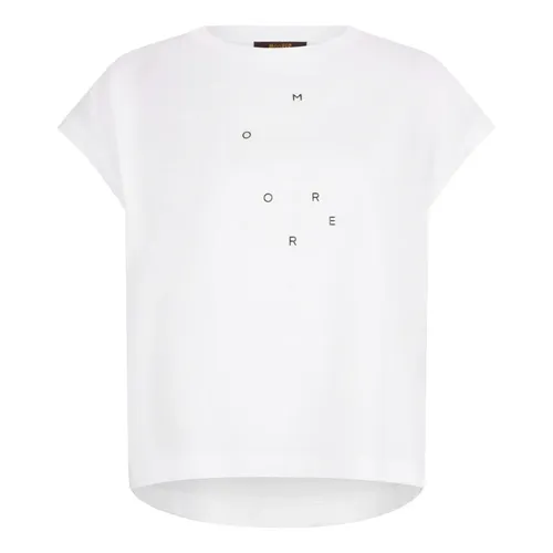 Moorer - Tops > T-Shirts - White - Moorer - Modalova