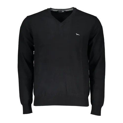 Knitwear > V-neck Knitwear - - Harmont & Blaine - Modalova
