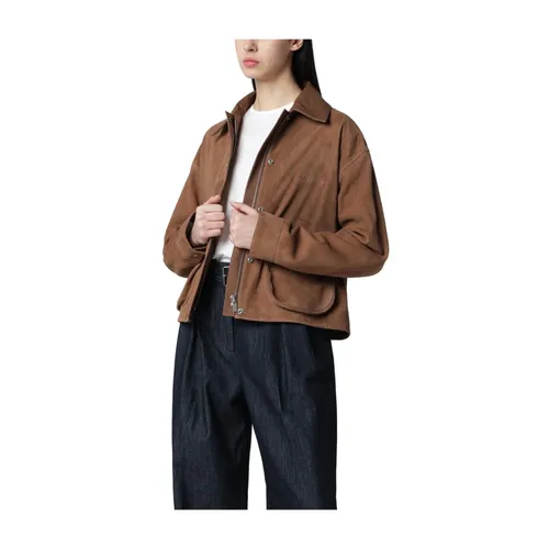 Jackets > Leather Jackets - - Halfboy - Modalova