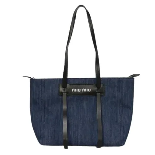 Pre-owned > Pre-owned Bags > Pre-owned Tote Bags - - Miu Miu Pre-owned - Modalova
