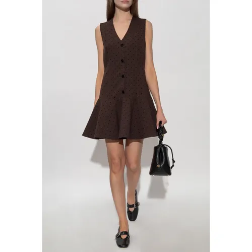 Dresses > Day Dresses > Short Dresses - - Ganni - Modalova