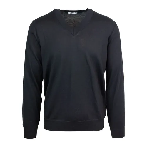 Knitwear > V-neck Knitwear - - Paolo Pecora - Modalova