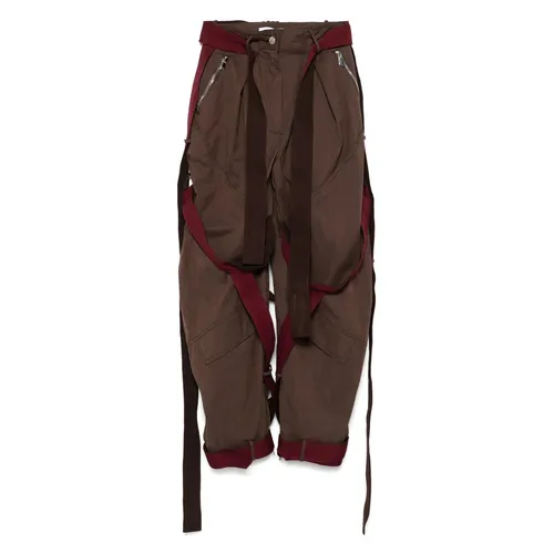 Trousers > Straight Trousers - - The Attico - Modalova