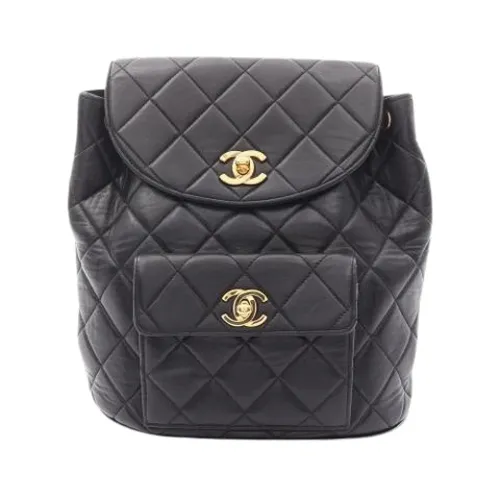 Pre-owned > Pre-owned Bags > Pre-owned Backpacks - - Chanel Vintage - Modalova