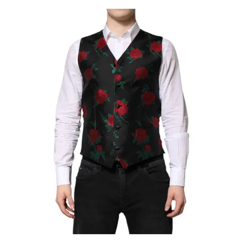 Suits > Suit Vests - - Dolce & Gabbana - Modalova